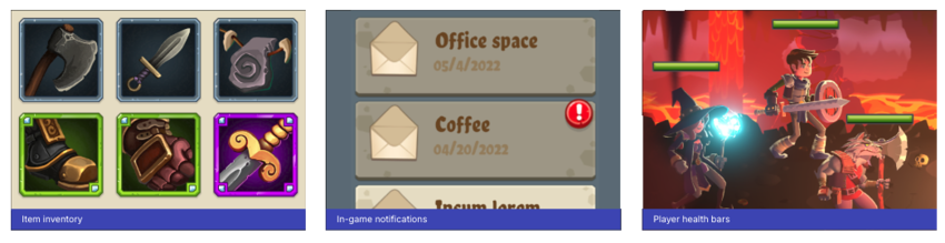 Flexbox layout examples